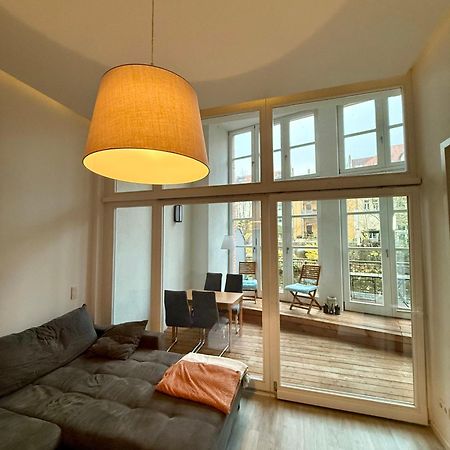 Relax-Wohnung Mit Balkon Ueber Die Weisse Elster Лейпциг Экстерьер фото
