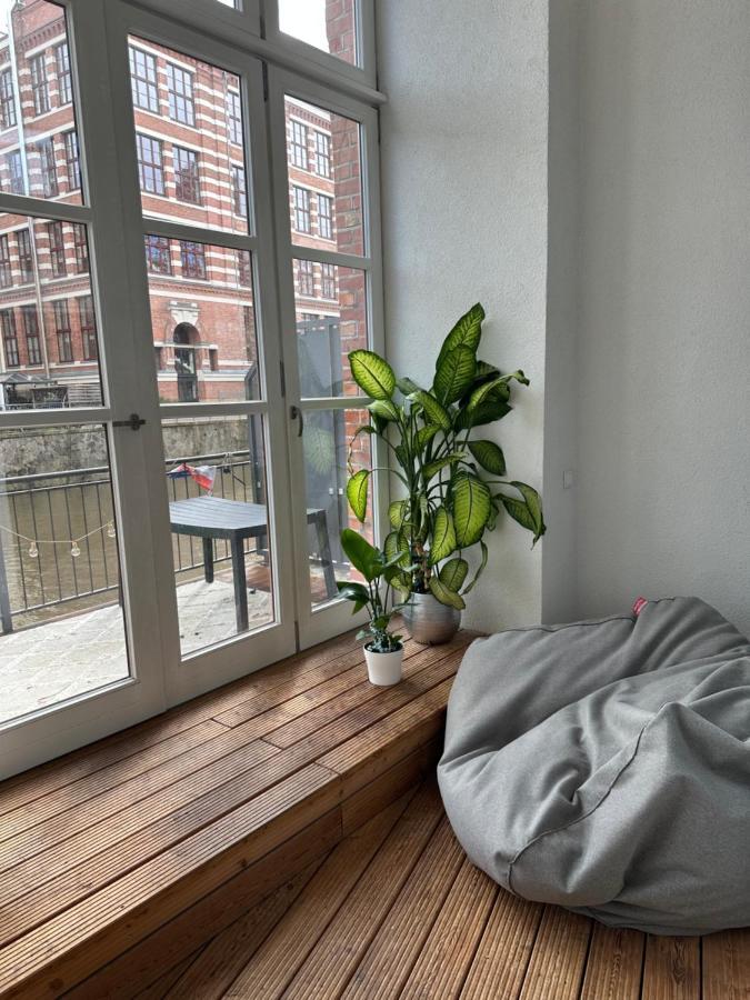 Relax-Wohnung Mit Balkon Ueber Die Weisse Elster Лейпциг Экстерьер фото