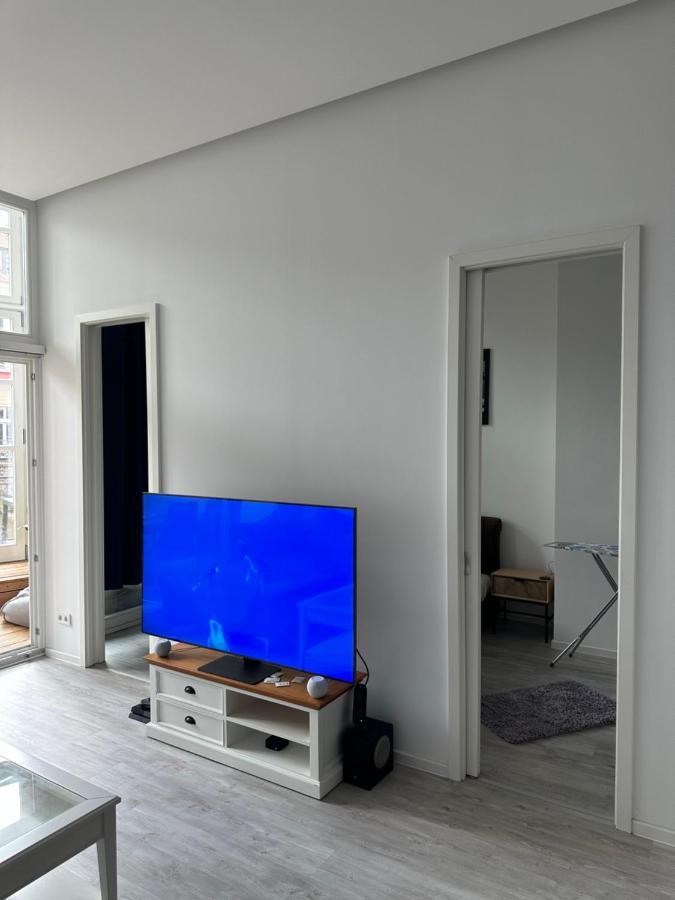 Relax-Wohnung Mit Balkon Ueber Die Weisse Elster Лейпциг Экстерьер фото