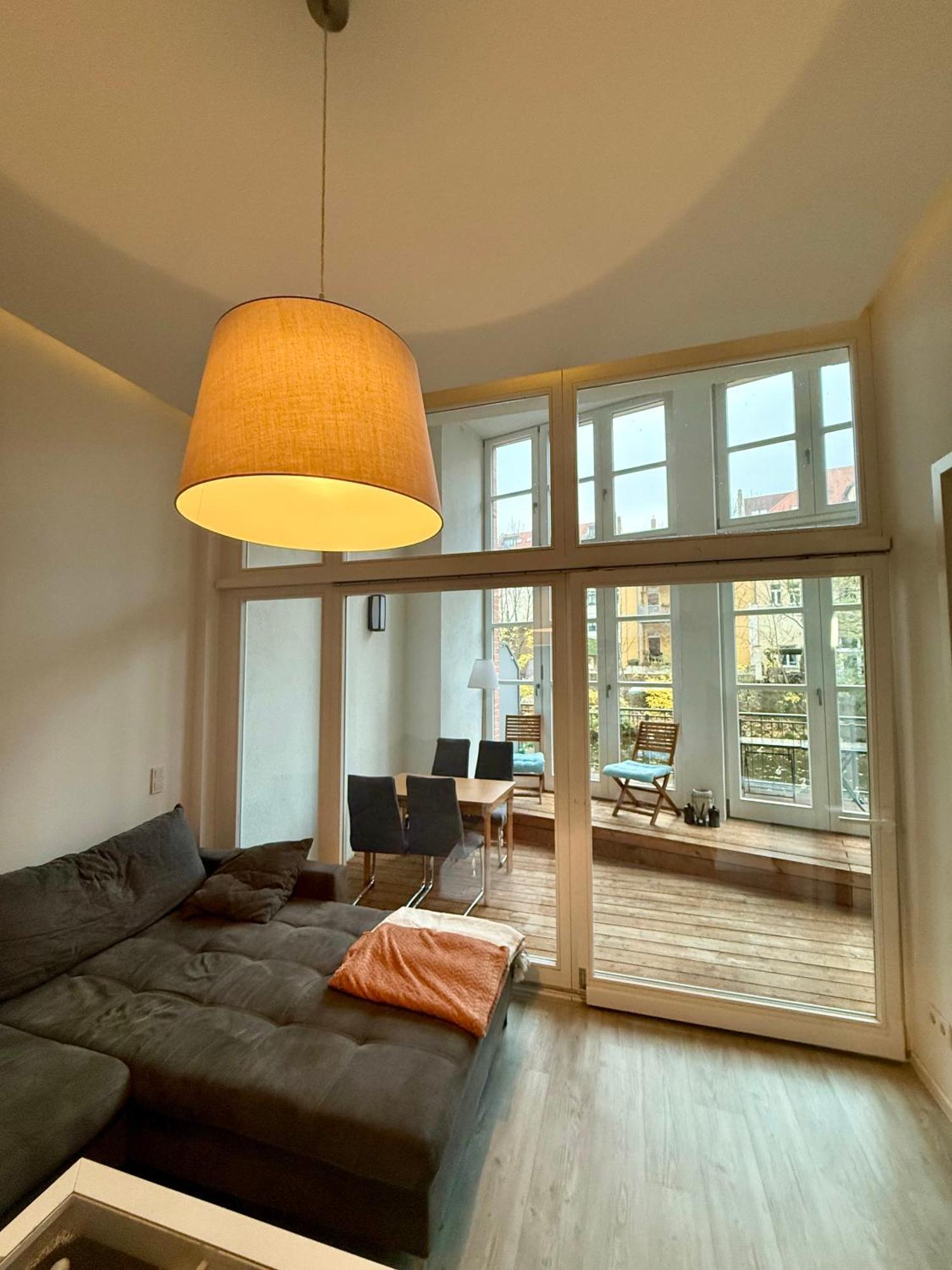 Relax-Wohnung Mit Balkon Ueber Die Weisse Elster Лейпциг Экстерьер фото